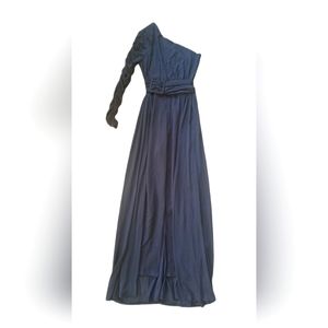 Women's Black Medium One-Shoulder Romper by Fashion Nova 1-piece, Slacks, Skirt